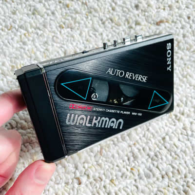 Sony WM-100 Walkman Cassette Player, RARE Excellent Black ! Working ! image 4