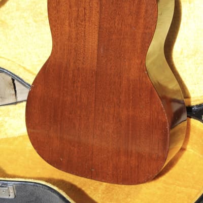1962 Martin 5-15T  Mahogany tenor guitar with hard case. image 8