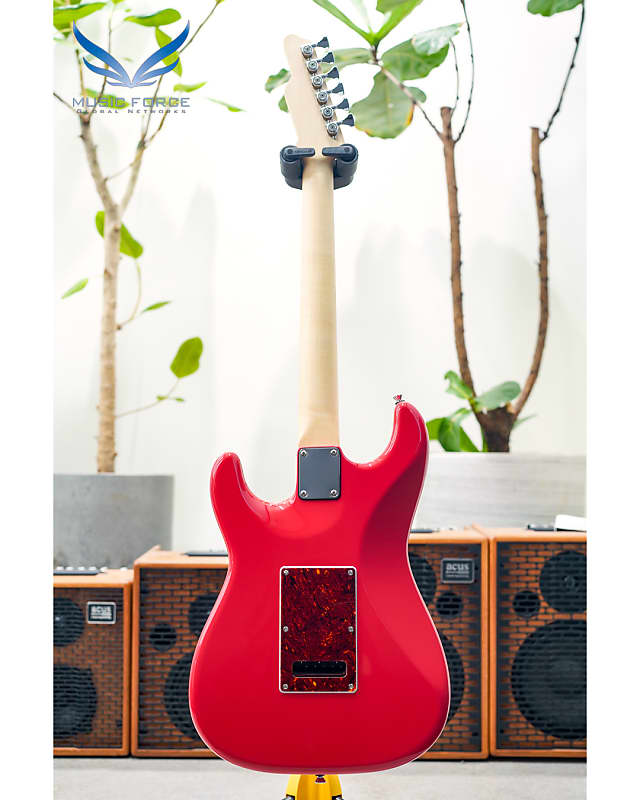 James Tyler Japan Classic HSS-Fiesta Red w/US Tortoise PG