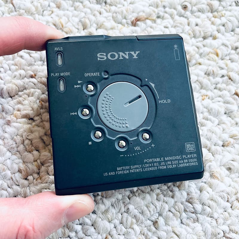 Sony MZ-E500 Walkman MiniDisc Player, Rare Excellent Black