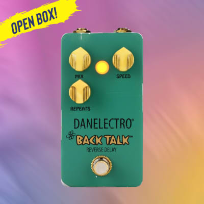Reverb.com listing, price, conditions, and images for danelectro-back-talk-reverse-delay-reissue