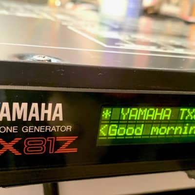 Yamaha TX81Z Rackmount FM Tone Generator 1987 - 1988 BEST PRICE!!
