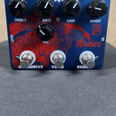 Caline DCP-11 Andes Boost / Overdrive 2020 - Present - Navy / Red image 1