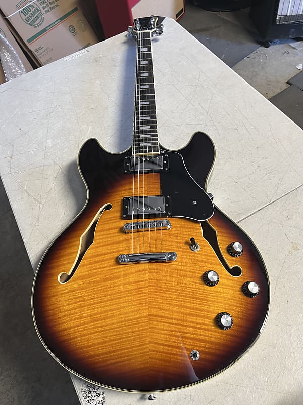 Sire Larry Carlton H7 Hollowbody Electric Guitar, u fix it, | Reverb