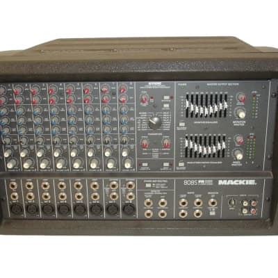 Mackie 808S FR Series 8-Channel Stereo Powered Mixer Mackie 808S FR Series 8-Channel Stereo Powered Mixer