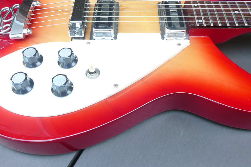 【すきやき様】『Session Rocker』Rickenbackerコピー Session Rocker Ric 330 Copy Fireglow Guitar MIJ | Reverb