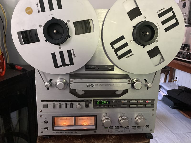 The Teac X-1000R  Tape recorder, Vintage electronics, Teac