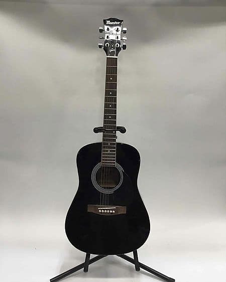 Gibson Maestro by Gibson MA38BKCH6 Acoustic Guitar Black | Reverb