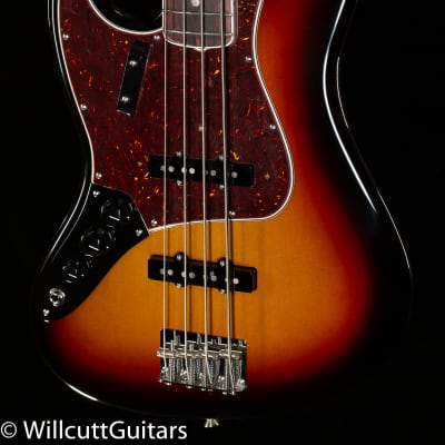 Fender American Vintage II 1966 Jazz Bass 3-Color Sunburst Lefty (925) for sale