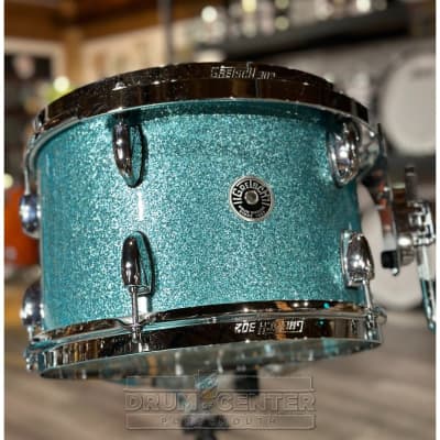 Gretsch Brooklyn 4pc Drum Set Turquoise Sparkle image 2