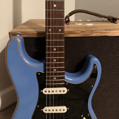 Big River/Fender HSS Stratocaster**Lake Placid Blue Nitro Relic**Suhr HSS Pickups (ML’s + SSV)** Coil Tap image 5