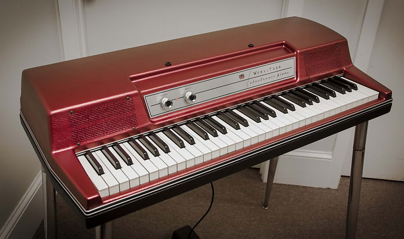 Wurlitzer 200,200A Faceplate, Knobs & Jewel by RetroLinear image 1