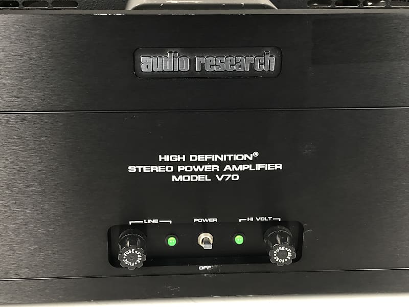 Audio Research Model V70 High Definition Stereo Power | Reverb