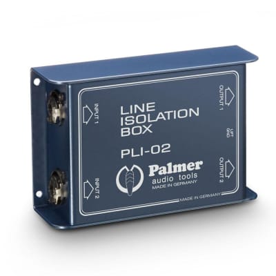 Palmer PLI-02 2-Channel Line Isolation Box image 1