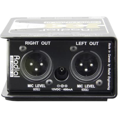Radial J33 2-channel Active Turntable Preamp/Direct Box image 3