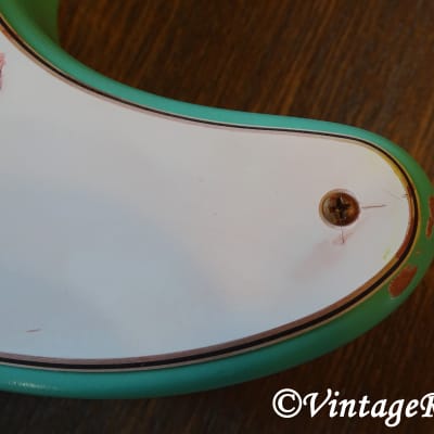 aged RELIC nitro Telecaster ALDER loaded body Seafoam Green Fender '64 Pickups bridge image 7