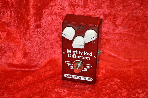 Mad Professor Mighty Red Distortion PCB guitar pedal | Reverb