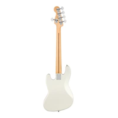 Fender Player Jazz Bass V 5-String Electric Bass Guitar (Right-Hand, Polar White) image 7