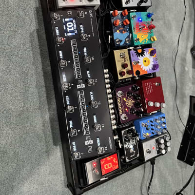 Hand Made Custom Built Pedal Board 2024 - Black | Reverb