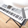 Roland Fantom X7 keyboard synthesizer near MINT-used 76 key piano for sale