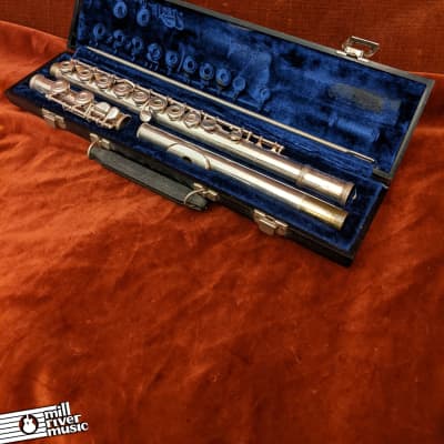 Gemeinhardt M3 Open-Hole Silver-Plated Vintage Flute c. 1970s w/ Case image 2