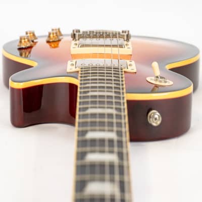 2014 Epiphone Les Paul Standard Pro Plustop Electric Guitar - Burbon Burst image 8