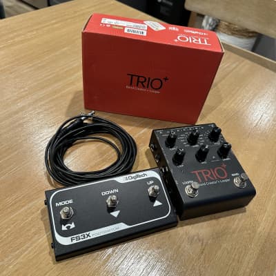 DigiTech TRIO Plus Band Creator + Looper w/ FS3X 3-Button
