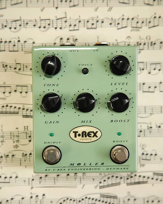 T-Rex Moller Distortion Guitar Effect Pedal for sale online