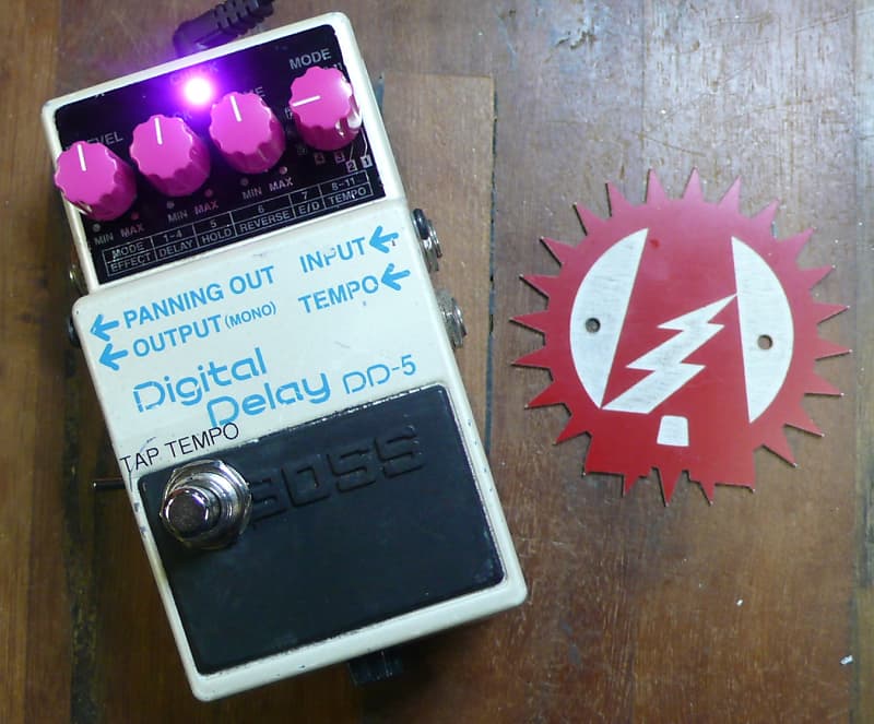 Boss DD5 Digital Delay Alchemy Audio Modified Pedal "Analog" Reverb