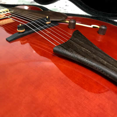 Hofner HI-J5F-CN Archtop Hollow Body Guitar & Hard Case image 4