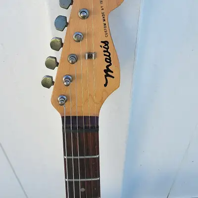 MAVIS Custom made by ISHIBASHI ストラト Ishibashi Mavis MIJ Japan Stratocaster 80s In Daphne Blue