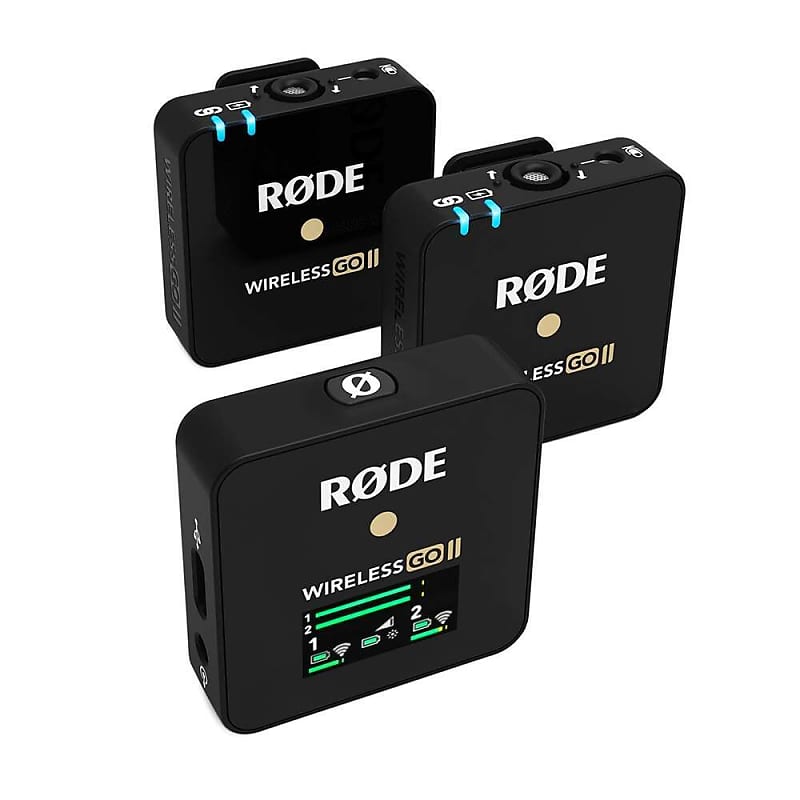 Rode Wireless GO II Dual channel wireless microphone system image 1