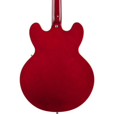 Epiphone ES-335 Semi-Hollowbody Electric Guitar, Cherry image 6