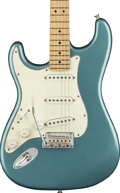 Fender Player Stratocaster Left-Handed Electric Guitar Maple FB, Tidepool image 1