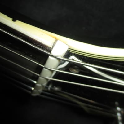 Cortez Japanese Single Cut Custom Style Guitar 1976-1977 Ebony image 7