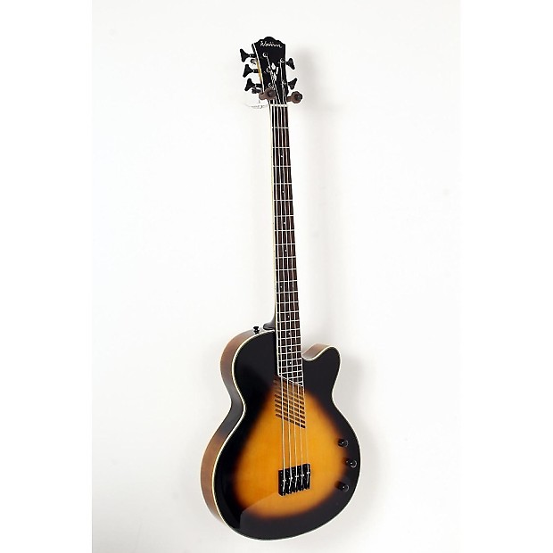 Washburn AB45VSK Cutaway Acoustic 5 String Bass Vintage Reverb