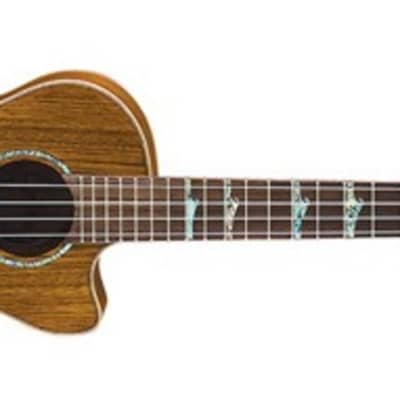 Luna Guitars High Tide Ovangkol Acoustic-Electric Tenor Ukulele image 1