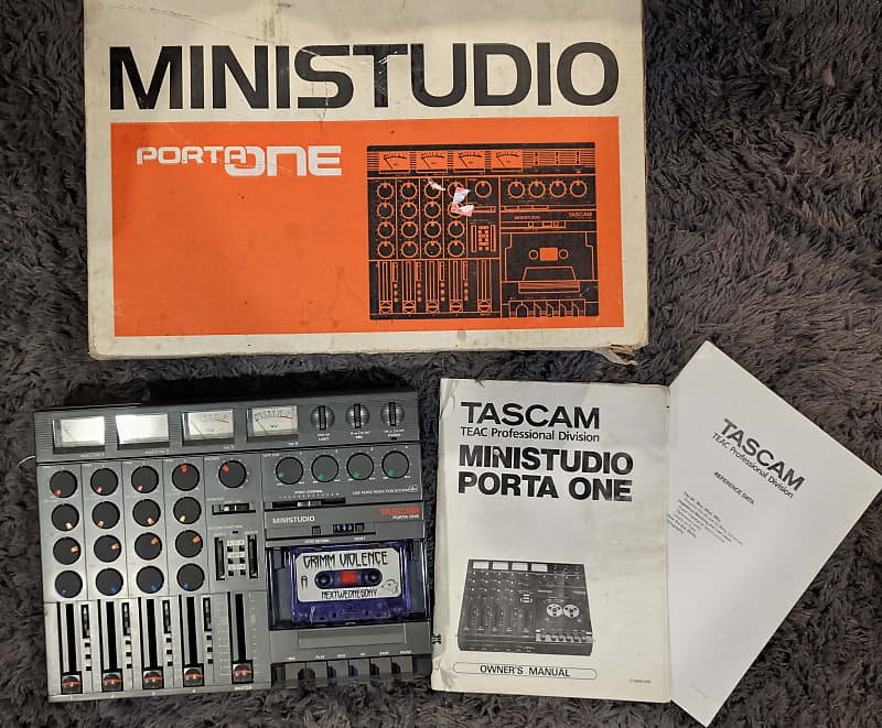 TASCAM Porta One Ministudio 4-Track Cassette Recorder | Reverb