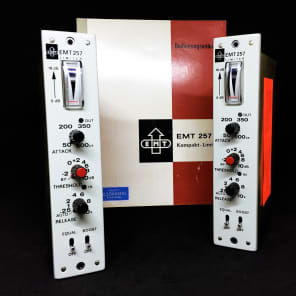 1975 PAIR of EMT 257 Compact Compressor Limiters image 4