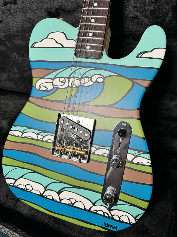 Ultra Rare(15 Made)Fender Japan Art Canvas Telecaster