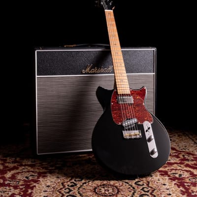 Prestige DC Coupe Custom T Hybrid BK - Gloss Black Electric Guitar w/ Seymour Duncan Pickups for sale