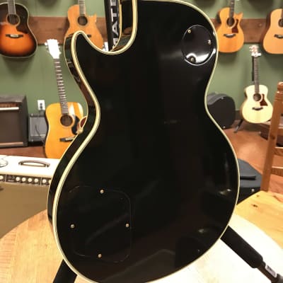 2006 Gibson Custom Shop 3-Pickup '57 Les Paul Custom Black Beauty Reissue with Bigsby Ebony Custom Inlay image 16