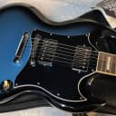 NEW ! 2024 Gibson SG Standard - Pelham Blue Burst - Original Gibson Leather Gig Bag - Authorized Dealer - Only 6.6 lbs - G04660