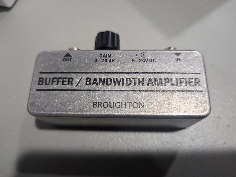 Broughton Audio Buffer Bandwidth Amplifier Reverb UK