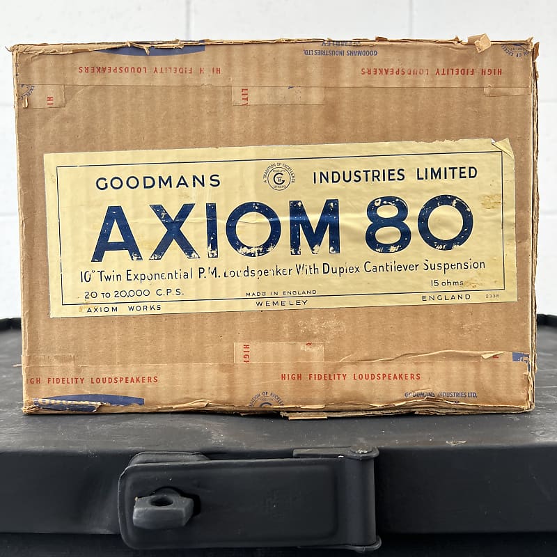 Goodman's Industries Limited Axiom 80 Speaker