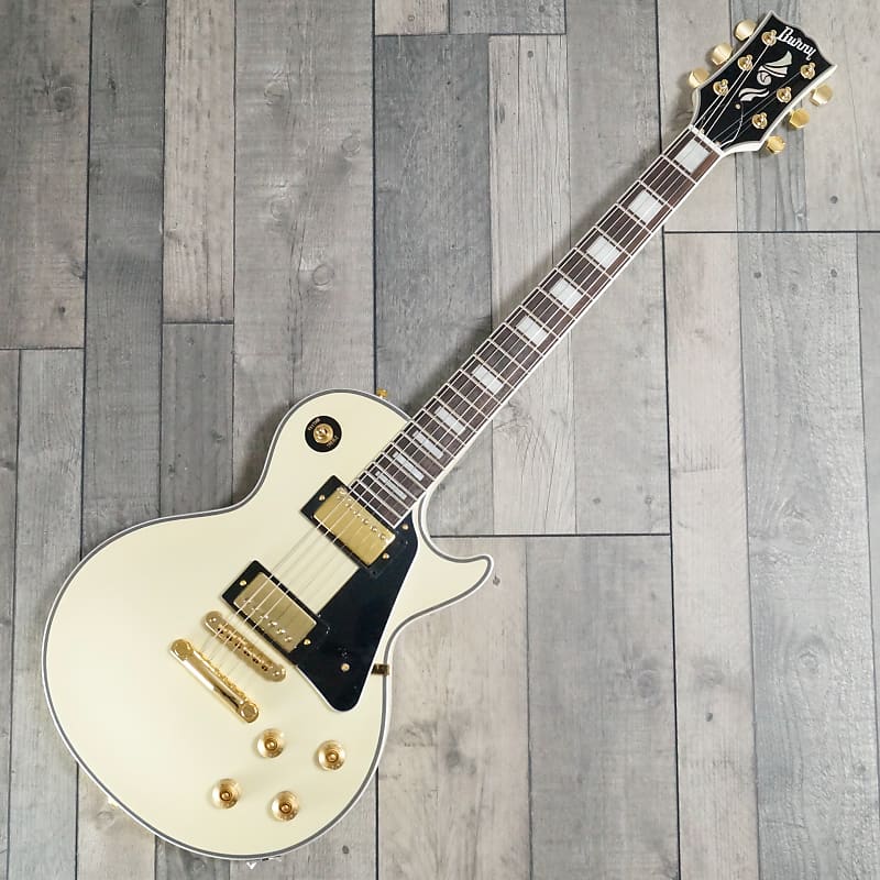 Burny RLC-55 RR AWT Electric Guitar, Snow White