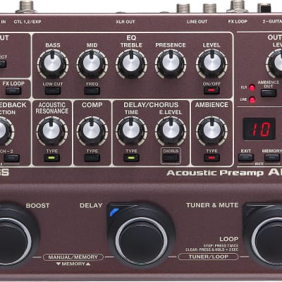 Boss AD-10 Acoustic Preamp, A must Have For All Serious Players, Help Support Small Business image 1