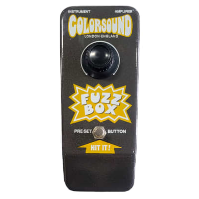 SOLA SOUND COLORSOUND LIMITED EDITION HAMMER HOUSE ONE KNOB FUZZ for sale