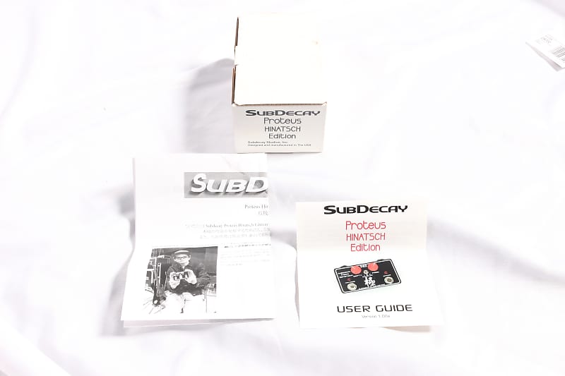 Subdecay Proteus Hinatsch Edition | eBay