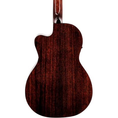 Recording King G6 Series Single-0 Spruce-Mahogany Acoustic-Electric Guitar Natural image 2